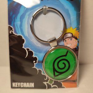 Naruto Shippuden Konoha Hidden Leaf Metal Keychain